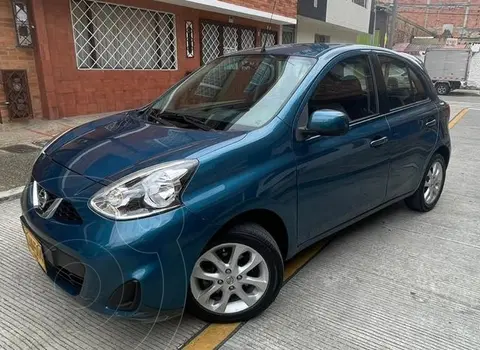 Nissan March Advance Aut usado (2015) color Azul precio $35.000.000