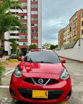 Nissan March Sense usado (2015) color Rojo precio $35.000.000