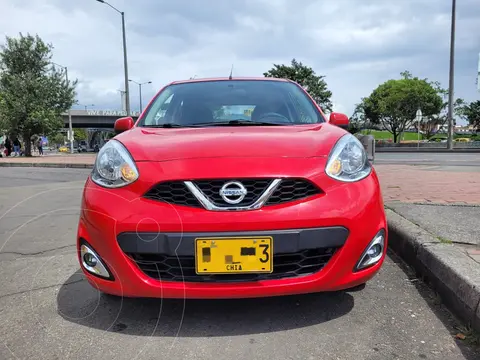 Nissan March Advance Aut usado (2015) color Rojo precio $42.300.000