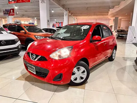 Nissan March Sense usado (2019) color Rojo precio $225,000