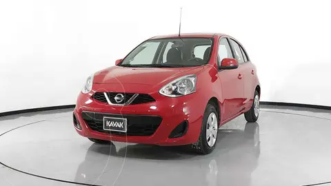 foto Nissan March Sense usado (2020) color Rojo precio $198,999