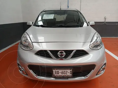 Nissan March Advance NAVI Aut usado (2018) color plateado precio $220,400