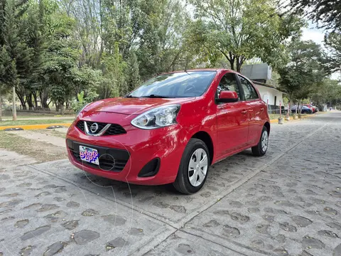 Nissan March Sense usado (2020) color Rojo precio $154,900