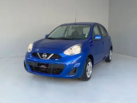 Nissan March Sense Aut usado (2020) color Azul precio $189,000