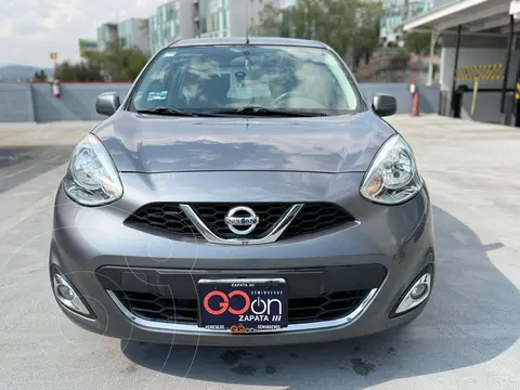 Nissan March Advance usado (2020) color Gris financiado en mensualidades(enganche $51,775 mensualidades desde $3,959)