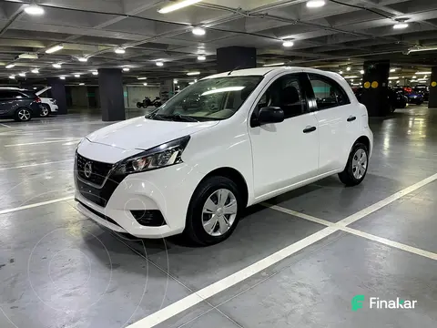 Nissan March Sense Aut usado (2023) color Blanco precio $236,000