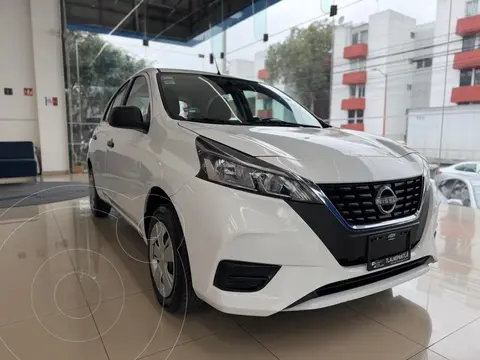 Nissan March Sense Aut usado (2023) color Blanco financiado en mensualidades(enganche $73,509 mensualidades desde $4,898)