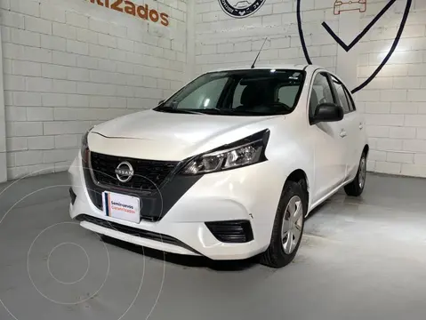 Nissan March Sense Aut usado (2022) color Blanco precio $215,000