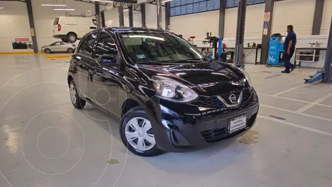 Nissan March Sense usado (2019) color Negro precio $195,000