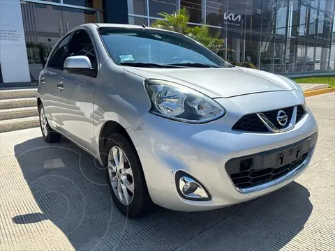 Nissan March Advance usado (2018) color plateado precio $165,000