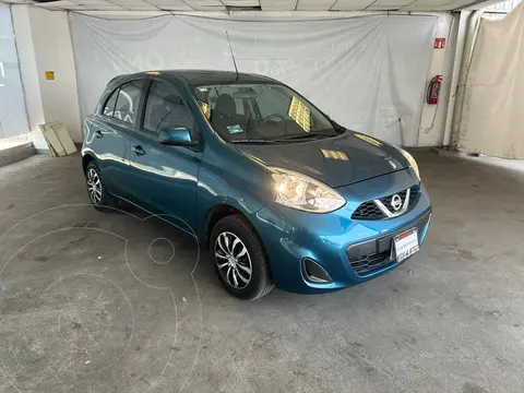 Nissan March Sense Aut usado (2018) color Azul precio $169,800
