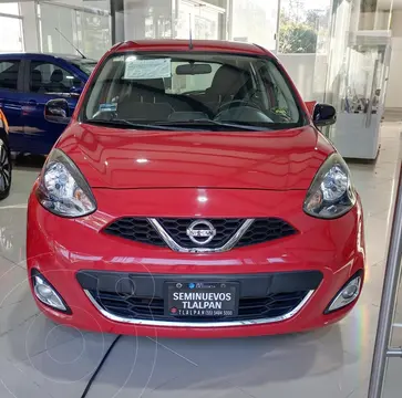 Nissan March SR NAVI usado (2017) color Rojo precio $180,000