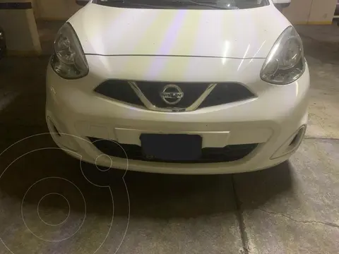 Nissan March Sense Aut usado (2015) color Blanco precio $115,000
