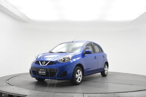 Nissan March Sense usado (2020) color Azul precio $199,000