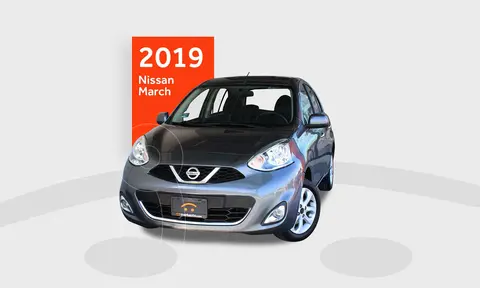 Nissan March Advance Aut usado (2019) color Gris precio $240,000