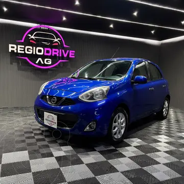 Nissan March Advance Aut usado (2019) color Azul Electrico precio $199,900