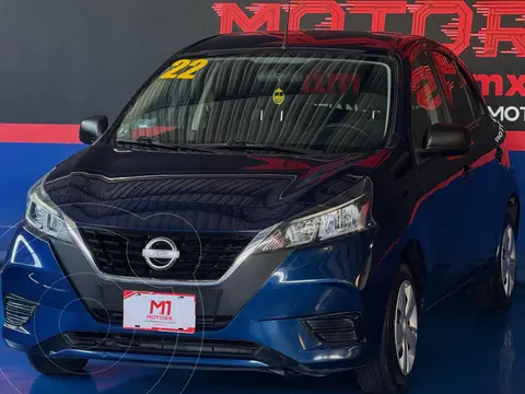 Nissan March Sense Aut usado (2022) color Azul precio $235,000