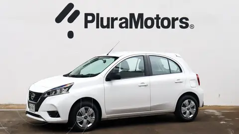 Nissan March Sense Aut usado (2022) color Blanco financiado en mensualidades(enganche $53,900 mensualidades desde $4,592)