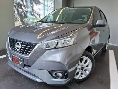 Nissan March Advance usado (2023) color Gris financiado en mensualidades(enganche $79,025 mensualidades desde $6,043)