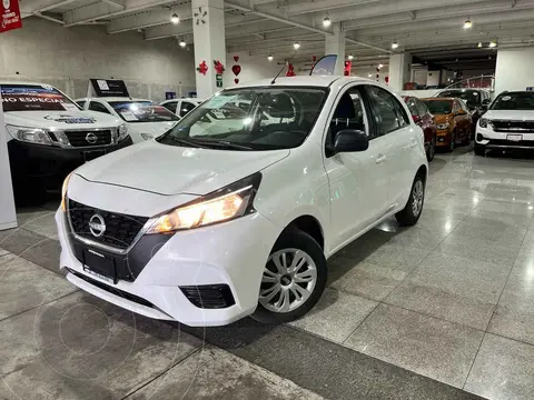 Nissan March Sense Aut usado (2022) color Blanco precio $299,000