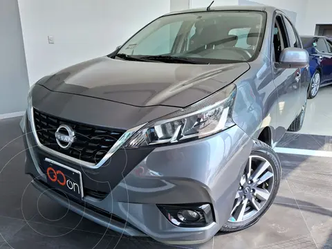 Nissan March Exclusive usado (2024) color Gris financiado en mensualidades(enganche $80,388 mensualidades desde $6,147)