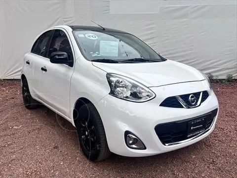 Nissan March Exclusive Aut usado (2020) color Blanco precio $249,000