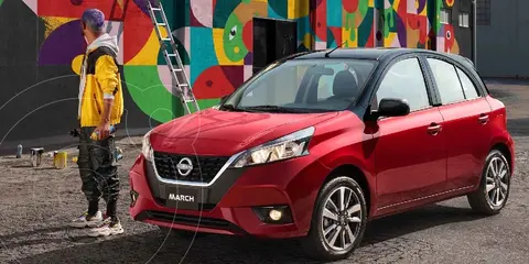 foto Nissan March Sense nuevo color Rojo precio $252,501