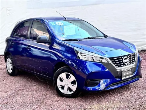 Nissan March Sense Aut usado (2022) color Azul precio $229,000