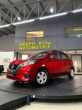 foto Nissan March Sense Aut usado (2021) color Rojo precio $239,800