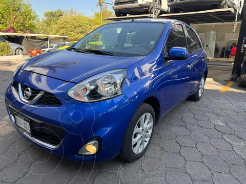 Nissan March Advance Aut usado (2020) color Azul precio $235,000