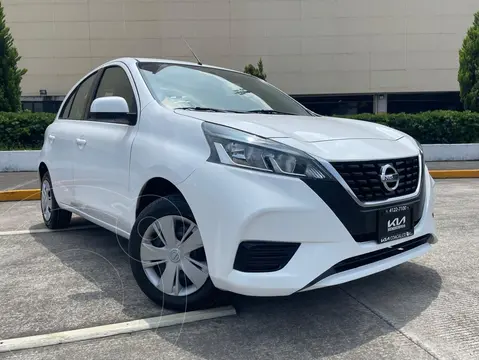 Nissan March Sense Aut usado (2021) color Blanco precio $199,800