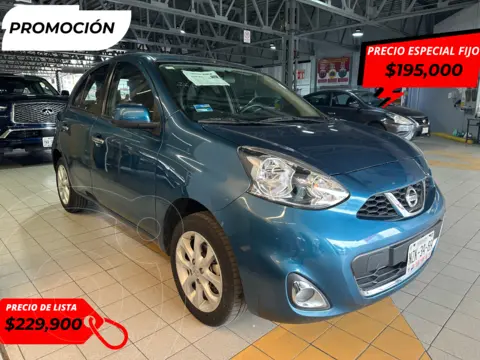 foto Nissan March Advance usado (2020) color Turquesa precio $195,000