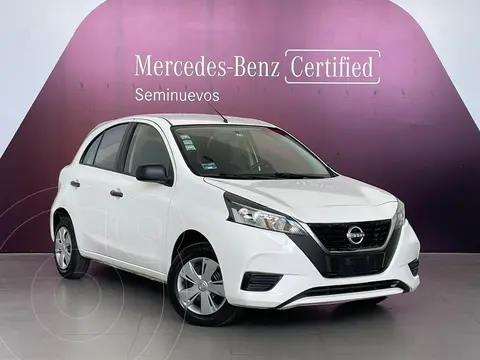 Nissan March Sense Aut usado (2023) color Blanco financiado en mensualidades(enganche $85,690 mensualidades desde $3,681)