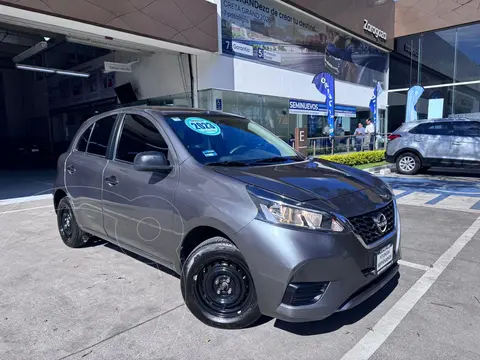 Nissan March Sense Aut usado (2023) color Gris precio $221,900