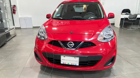 Nissan March Sense usado (2018) color Rojo precio $199,900