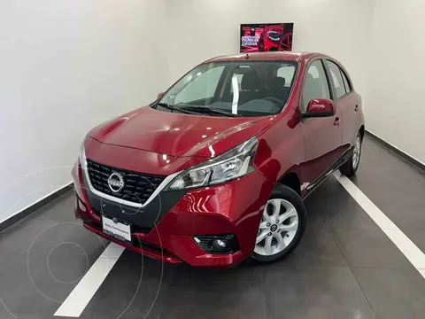 Nissan March Advance Aut usado (2025) color Rojo financiado en mensualidades(enganche $56,364 mensualidades desde $5,560)