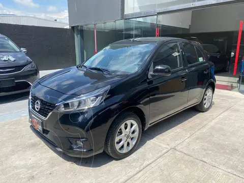Nissan March Advance usado (2022) color Negro financiado en mensualidades(enganche $68,125 mensualidades desde $5,209)