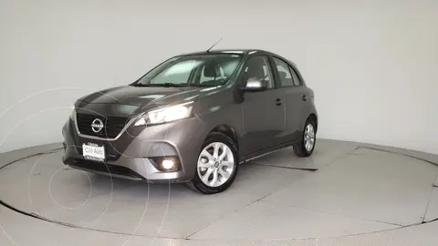 Nissan March Advance Aut usado (2022) color Gris Oxford financiado en mensualidades(enganche $245,000)