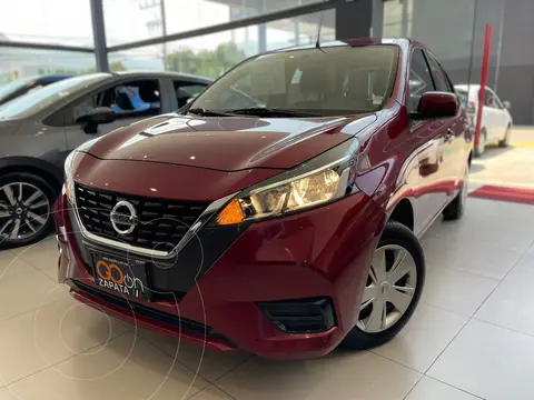 Nissan March Sense usado (2021) color Rojo precio $240,000