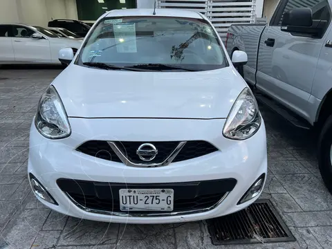 Nissan March Advance usado (2020) color Blanco financiado en mensualidades(enganche $47,000 mensualidades desde $7,181)