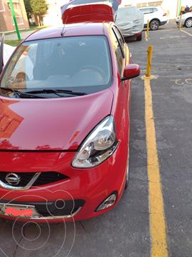 Nissan March Advance Duo Aut usado (2017) color Rojo precio $195,000