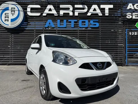 foto Nissan March Sense Aut usado (2015) color Blanco precio $134,000