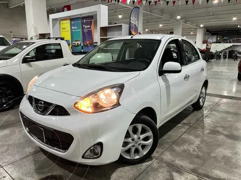 Nissan March Advance Aut usado (2020) color Blanco precio $230,000