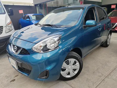 foto Nissan March Sense usado (2018) color Azul precio $185,000