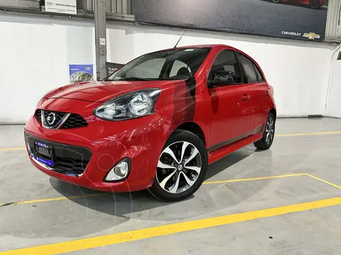 Nissan March SR usado (2018) color Rojo financiado en mensualidades(enganche $68,196 mensualidades desde $5,930)