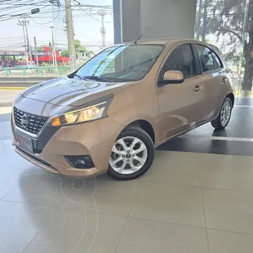 Nissan March Advance usado (2022) color rosa financiado en mensualidades(enganche $65,400 mensualidades desde $5,001)