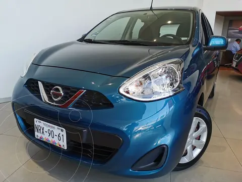 Nissan March Sense usado (2020) color Azul precio $230,000