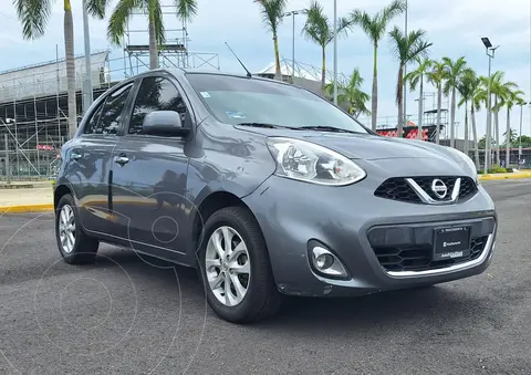 Nissan March Advance usado (2017) color Gris Oscuro precio $160,000