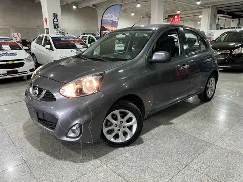 Nissan March Advance Aut usado (2018) color Gris precio $190,000