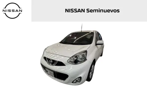 Nissan March Advance usado (2018) color Blanco precio $175,000
